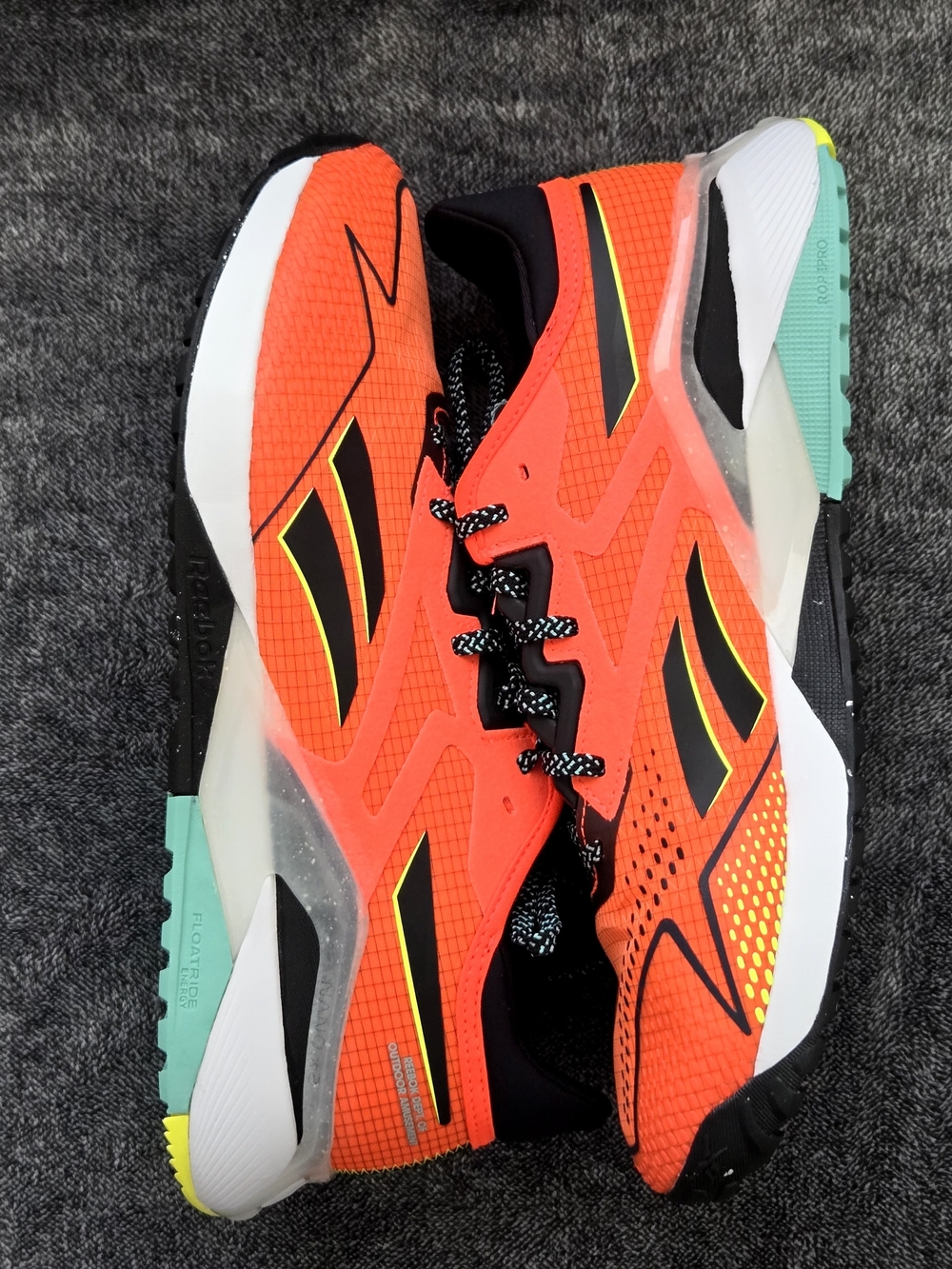 Unworn Reebok Nano X2 TR Adventure Men's 11 Orange Cross-Training HIIT Shoes